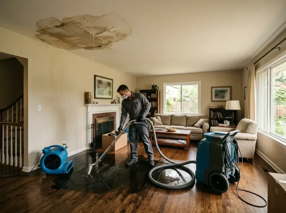 attic-pipe-burst-ceiling-drip-008 — frequently asked questions, Water Damage Restoration & Carpet Care in Walled Lake, MI
